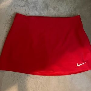 Brand new! Red Nike skort. Size M.